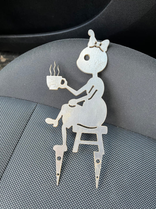 Ant No. 5 – The Coffee Lady (Rusty Platinum)